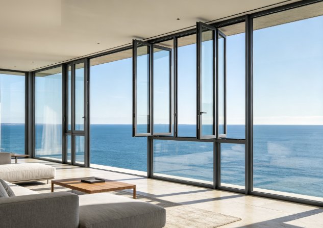 Casement Window with Integrated Screen 1