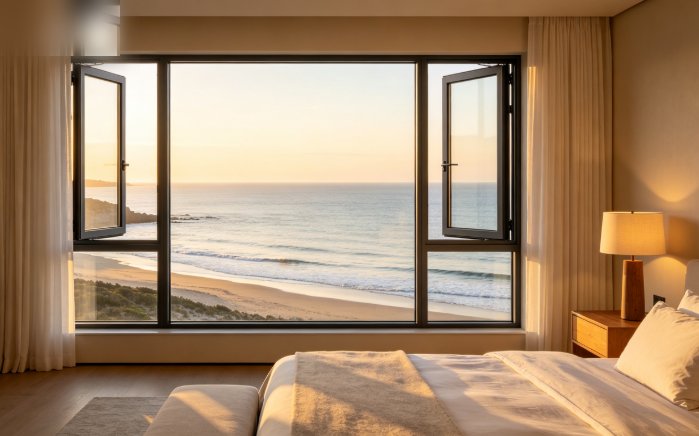 Casement Window with Integrated Screen 2