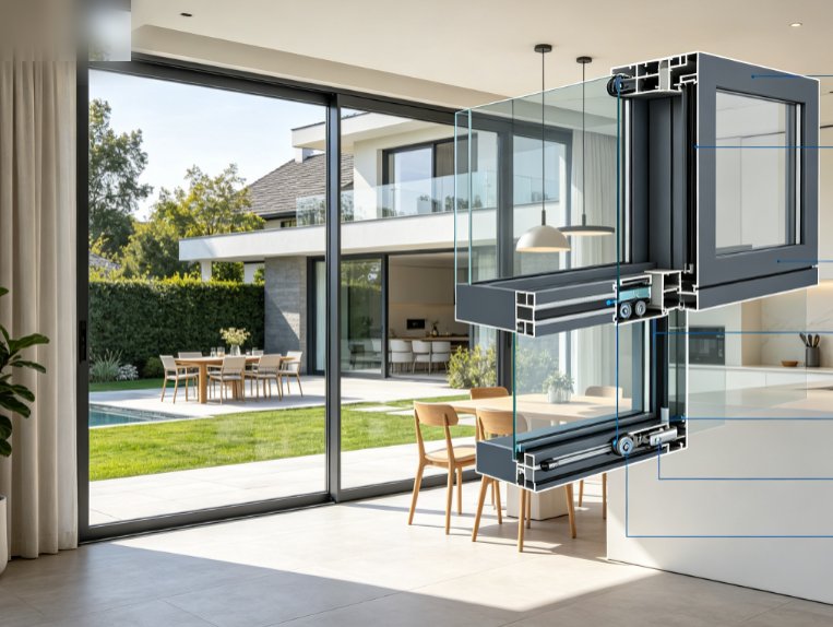 Non-Thermal Break 3-Track Sliding Window 3