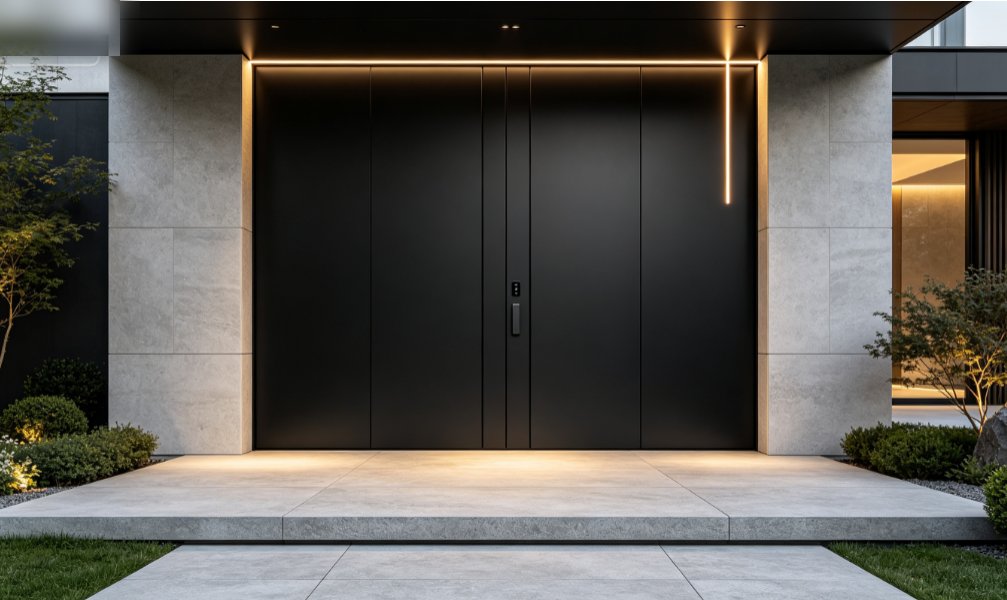 Villa Aluminum Art Gate 2