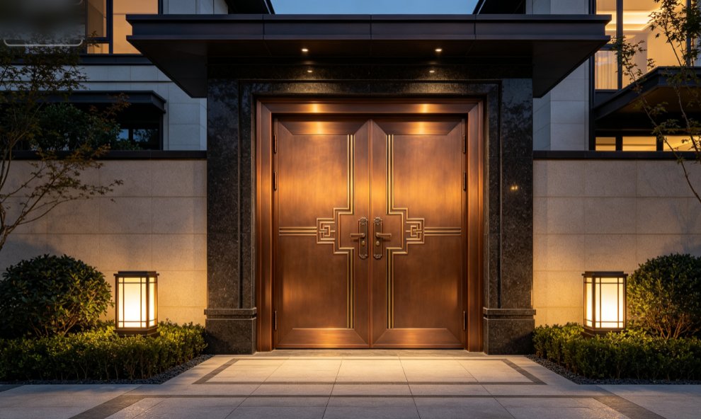 Villa Aluminum Art Gate 4